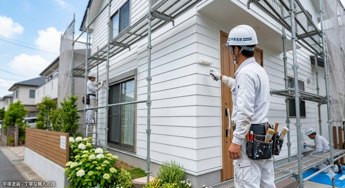 職人による丁寧な施工